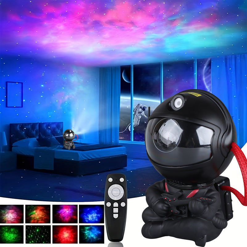 Astronaut RGB Projection Lamp (ideal para quartos) experiência galática