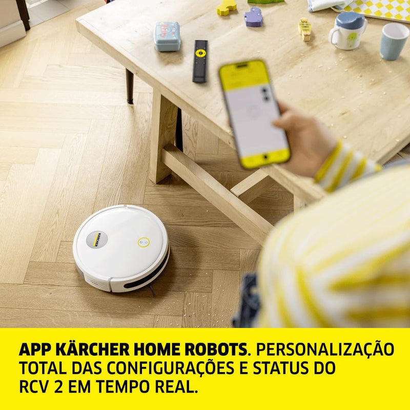 Robô Karcher RCV 2 - Aspirador inteligente (melhor custo benefício)