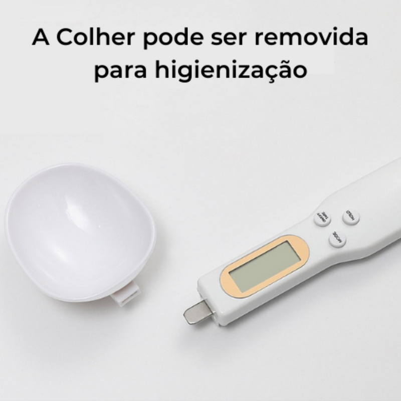 Colher De Medida Portátil Com Balança Digital